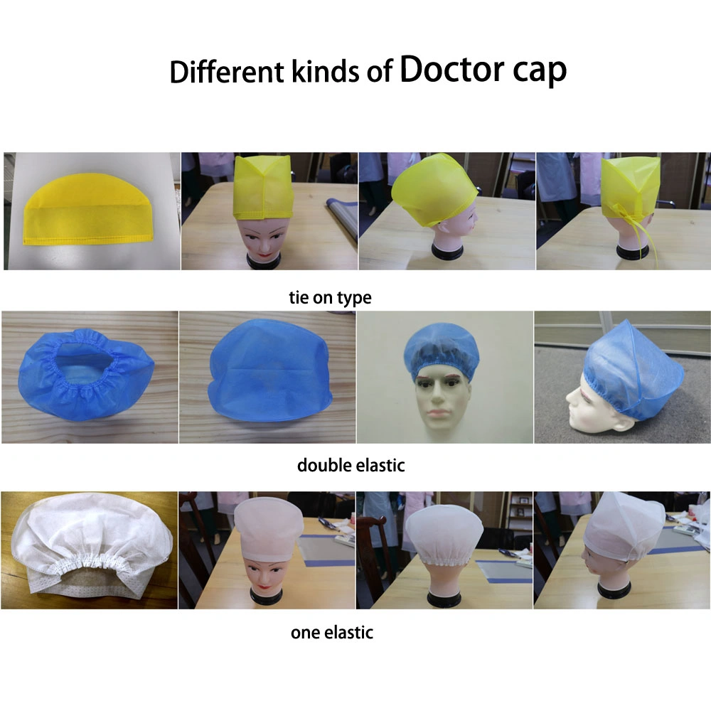 El tipo automático casquillos de la aleación de aluminio del doctor Cap Machine Meidcal cubre la máquina no tejida