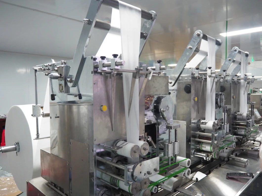 Empaquetadora de fabricación y del trapo mojado de la pieza única automática llena de la eficacia alta de las ventas directas de la fábrica