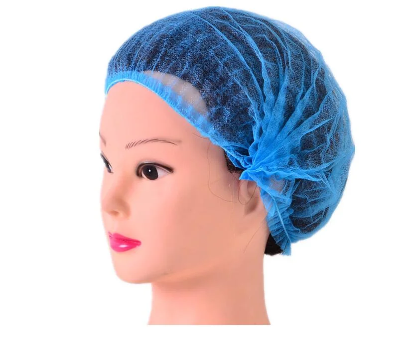 Casquillo principal Bouffant no tejido disponible de la pinza de pelo de la cubierta de la tira que hace color modificado para requisitos particulares máquina