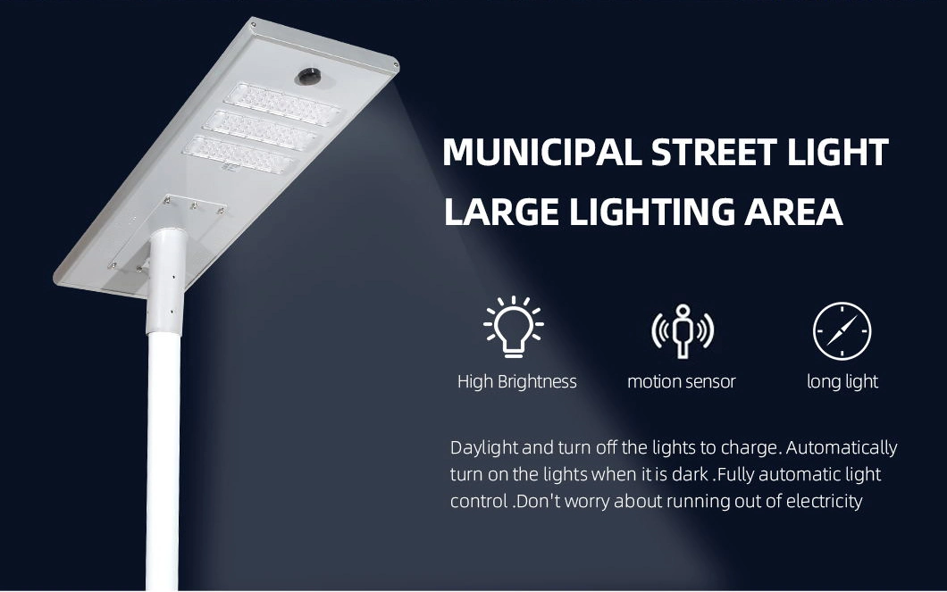 Luz de calle solar separada del vatio LED del diseño 400 del alto brillo