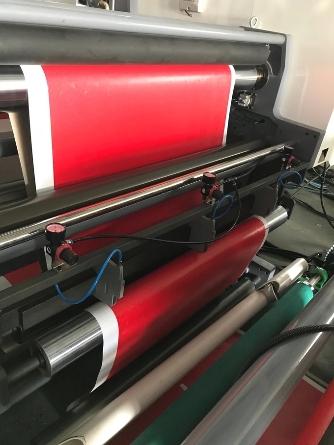Bopp plástico degradable 3 de los pp del animal doméstico del pvc de los carretes de película del pla del color 1350m m de YH-2000 150m/Min Flexographic Printing Machine 6