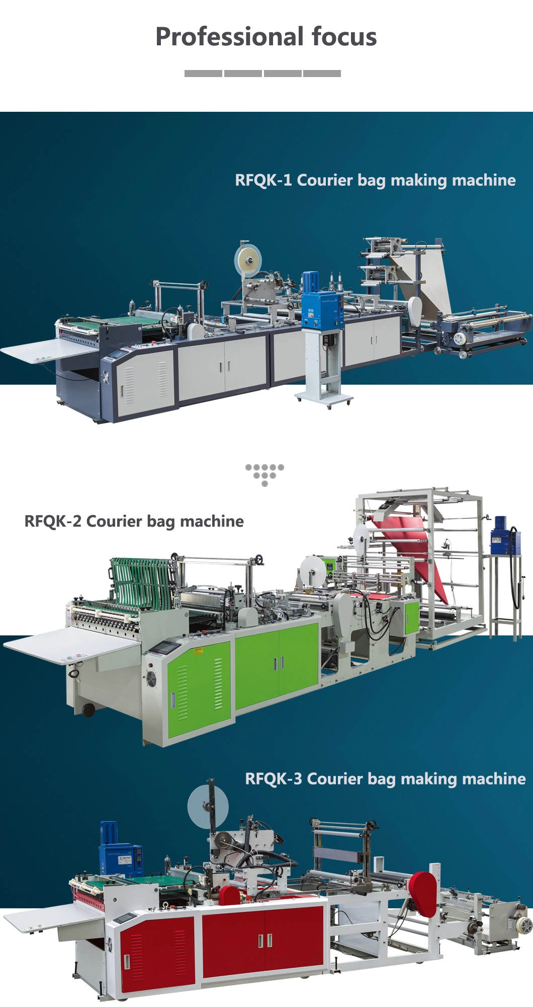 Mensajero multifuncional automático Bag Making Machine del PE con la desconexión del pegamento