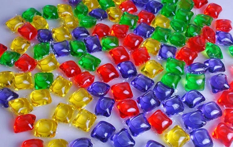  Vaina detergente líquida del detergente del polvo de la vaina de la película soluble en agua de PVA que hace la máquina de la película de la cápsula PVA del lavado de la máquina