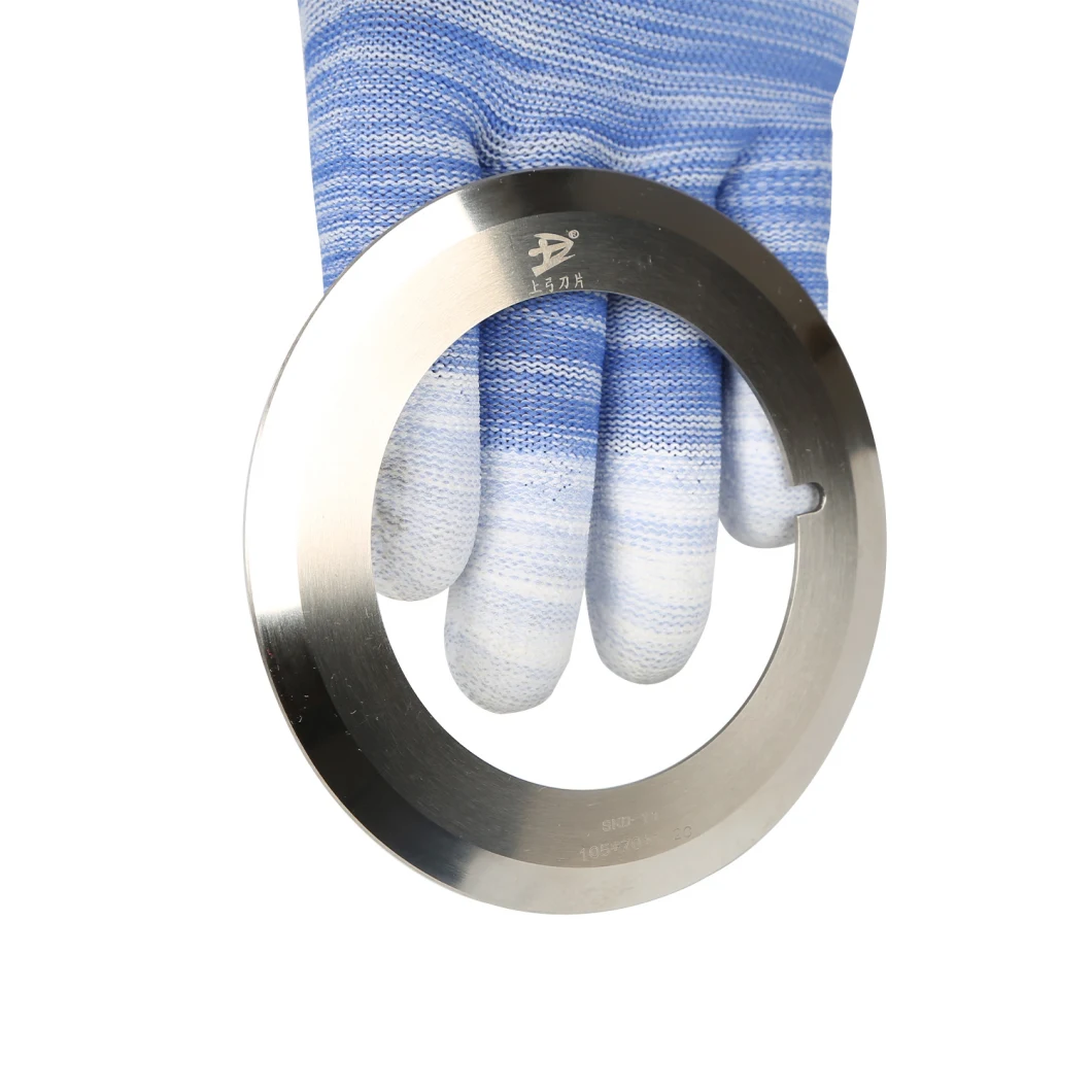 Cuchillas redondas industriales para cortar el papel de aluminio de cobre
