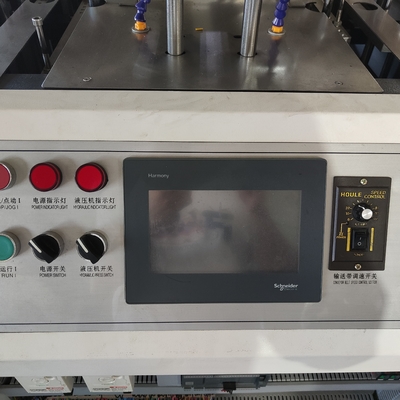 Proceso adhesivo de la fiambrera del cartón del derretimiento caliente disponible de la máquina