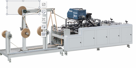 180 máquina de la bolsa de papel de Min Kraft Bag Making Machine 12m m Kraft de las PC