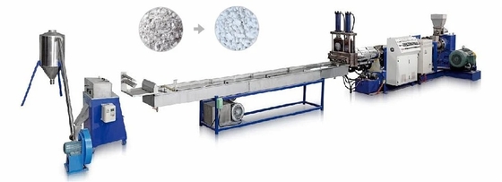 La máquina del extrusor de la película del PE pierde el tubo PP del PVC empaqueta la máquina de reciclaje plástica de la botella del ANIMAL DOMÉSTICO