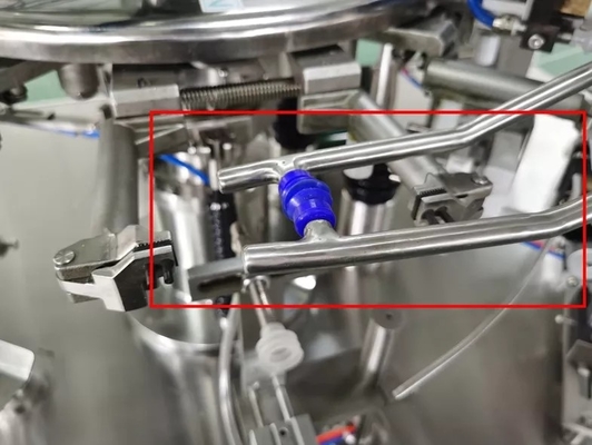 Relleno rotatorio del nitrógeno de la microonda de la empaquetadora de lacre de la bolsa de papel de la bolsa de las palomitas 2000kg