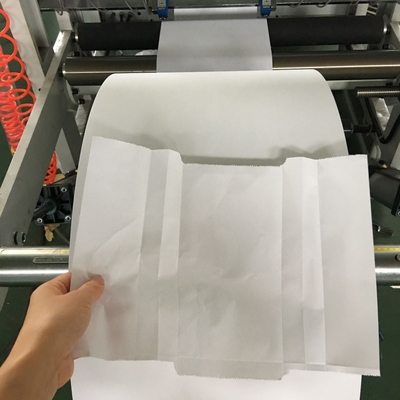 Papel de web impreso para ajustar la bolsa de papel inferior que hace la máquina