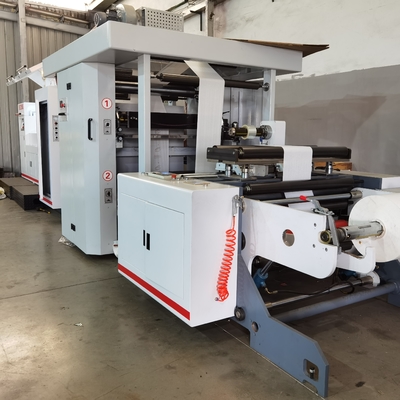 Rollo estrecho multicolor de la web para rodar la impresora de Flexo para la película de papel