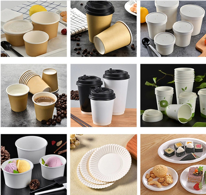 70-100PCS/Min Speed Paper Cup Machine con el certificado del Ce