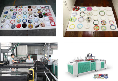 600Y Máquina Hidráulica para Fabricación de Bolsas con Platos de Papel 220V