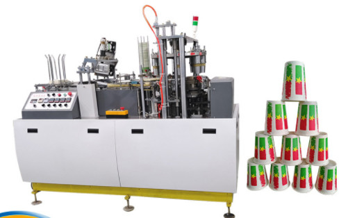 Exportación de máquina de vasos de papel Haijing de 3oz -12oz a EE. UU. Reino Unido Francia