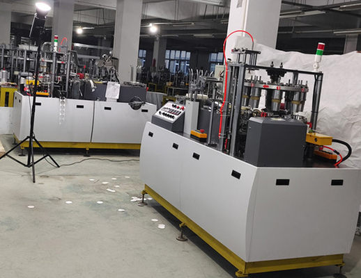 Exportación de máquina de vasos de papel Haijing de 3oz -12oz a EE. UU. Reino Unido Francia