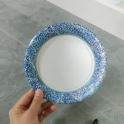 material de diverso platillo de papel colorido de la forma de la máquina de la placa de papel del diseño diverso con la película de cubrir el PE del pla