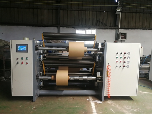 El rajar completamente automático de la tensión trabaja a máquina 1150m m para la película 30 de 0.5m m - el papel 450g
