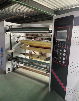 HJ-1600A-III que raja la máquina de Rewinder para la tela auta-adhesivo/de papel/no tejida/que imprime el compuesto, el rajar ultrasónico