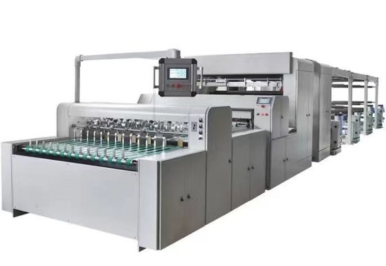 Máquina que raja completamente automática serva tres para la velocidad del papel 45-450g