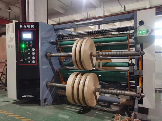 HJ-C2000-III Rewinder que raja con los componentes del PLC para el diámetro y 450m/Min Speed de 600m m