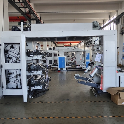 Longitud de alta velocidad de la impresora de HJ-CI81400 Flexo 380-800m m de la impresión