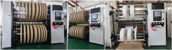 cortadora Rewinder 30g/M2~350g/M2 de alta velocidad de la cinta de 1350m m