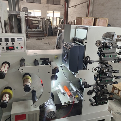 250 mm longitud 180 mm anchura máquina de impresión de alta velocidad flexo 5-60 m / min velocidad 0,15 mm precisión
