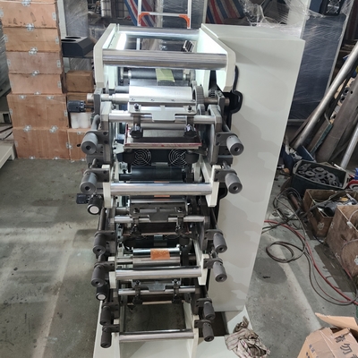 250 mm longitud 180 mm anchura máquina de impresión de alta velocidad flexo 5-60 m / min velocidad 0,15 mm precisión