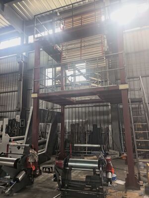 Máquina extrusora de película plástica soplado Extrusión Máquina de soplado de película plástica LDPE/HDPE/LLDPE/PP