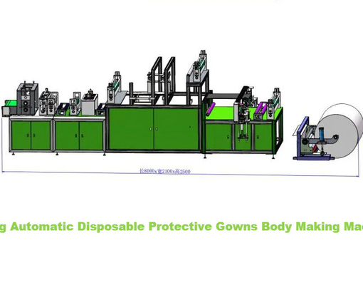 Máquina de paño quirúrgico desechable no tejido