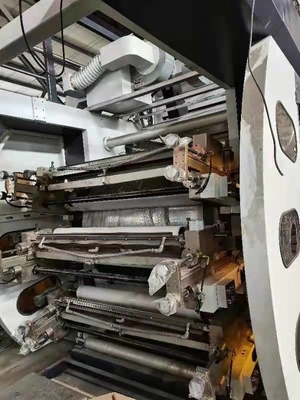 Impresora de alta velocidad de Flexo para la película de papel, plástica, impresora no tejida de la anchura de impresión de Fabric# 600-2000m m 8-Color Flexo