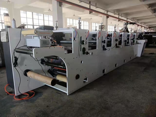 Impresora de alta velocidad de 7.5KW 380V Flexo 10-80m/Min