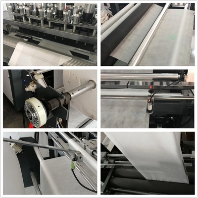 Bolso que hace compras de papel no tejido de alta velocidad del fabricante HJ 600#1200m m del bolso de compras de la tela que hace la tela no tejida de la máquina