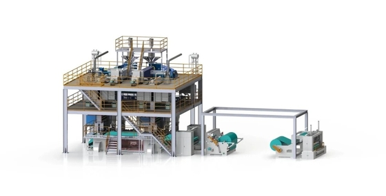 Máquina de grabación en relieve eléctrica 3200m m de FFP1 FFP2 FFP3
