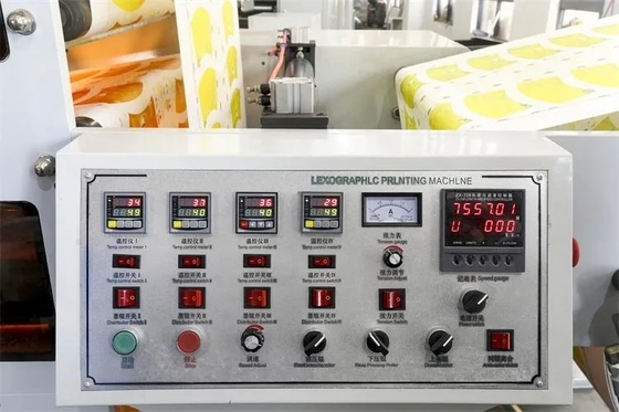 impresora de la etiqueta del flexo 80m/Min