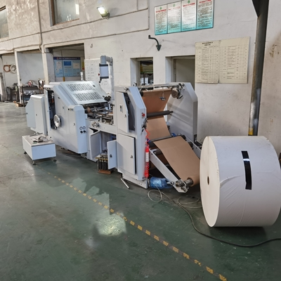 380V el papel Carry Bag Making Machine Fully automático, 220V torció la manija de papel que hacía la máquina
