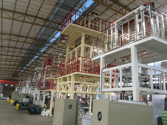 Máquina soplada 11-110KW de la protuberancia de la película plástica del nilón