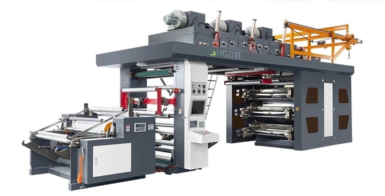Seis impresoras de alta velocidad de Flexo de los colores