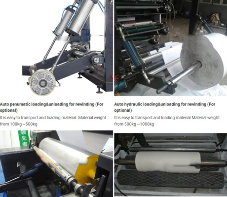 Máquina de impresión flexográfica de 2 colores para película plástica, papel, papel de aluminio, tela no tejida y rollos de papel