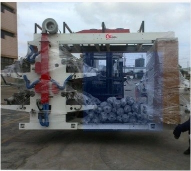 Impresora no tejida de Flexo de cuatro colores 10-150m/Min automático