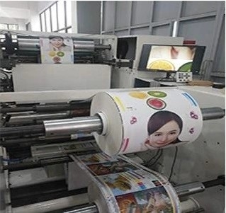 Impresora no tejida de Flexo de cuatro colores 10-150m/Min automático