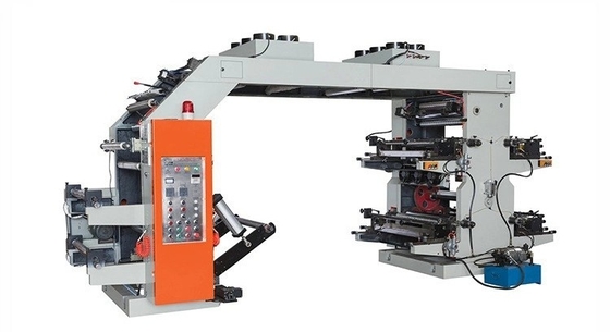 Impresora de nylon no tejida de Flexo del bolso para la caja de la cartulina, de la lona y del cartón, 10~150m/min, velocidad de impresión 1500-3500p/h