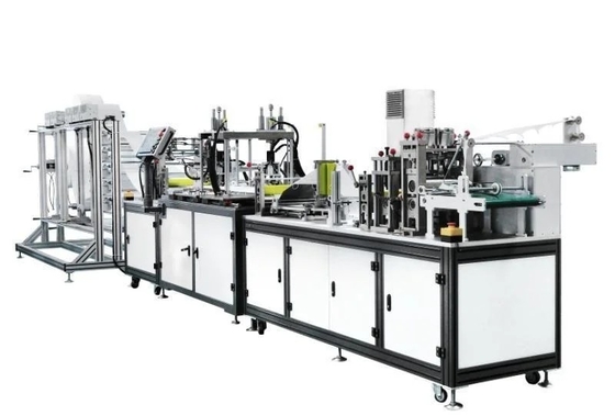tela no tejida automática de la máquina KN95 380V de la máscara 20KHz
