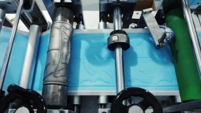 Impresora flexográfica de la hoja del alumbre de 2 colores para el bolso del envasado de alimentos, dimensiones de los 4.8m*3.2m*2.8m (l*w*h), flexo automático