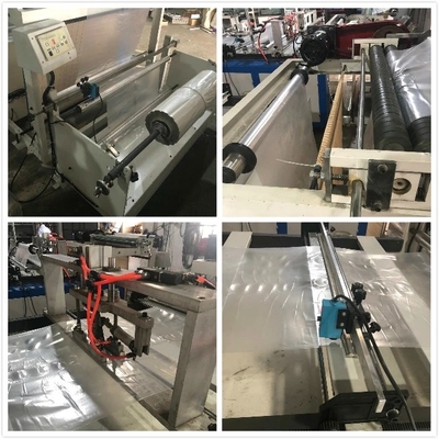 220V 50HZ en el bolso plástico de la cubierta del traje del rollo que hace la máquina con el papel de cubierta eléctrico estático de Elimination#Suit Carry Bag Make