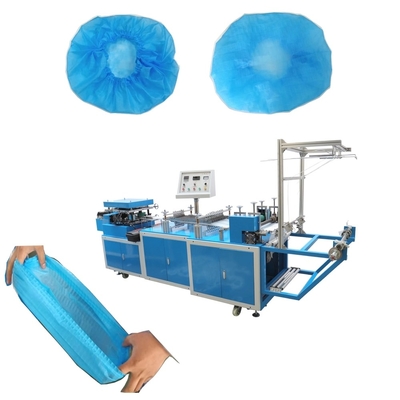 180-210 máquina de Min Disposable Surgical Gown Making de las PC, casquillo Bouffant disponible que hace la máquina