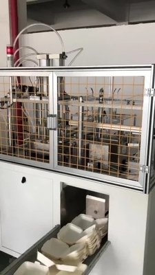 Máquina neumática de alta eficiencia para fabricar bolsas de papel #20-35m/min (dependiendo de la apariencia de la caja de papel)Velocidad de producción