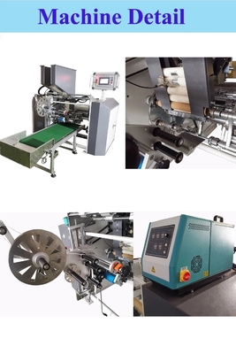 Máquina automática 350m/Min Silicon Paper el rajar y el rebobinar del papel de aluminio