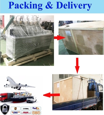 Papel biodegradable Straw Making Machine Fully Automatic con acero inoxidable de 6 cuchillos