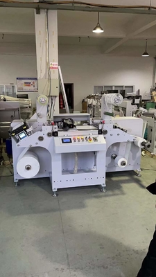 Máquina que corta con tintas 40-340m m 100m/Min de la etiqueta rotatoria de Digitaces