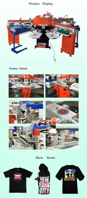 Impresora automática de alto rendimiento de la pantalla de la camiseta SPG-156/10, impresora de la pantalla de la camiseta de 1200m m 1600m m 1400m m